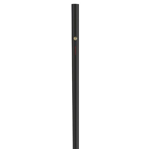 Lamp Post with Plastic Cross Arm and Two 4"x6" American Flags