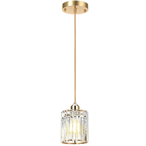 Pendant Lights Kitchen Island Brushed Gold Island Lights for Kitchen