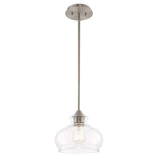 Harlow 9" Modern Schoolhouse Pendant Light for Ktichen Island