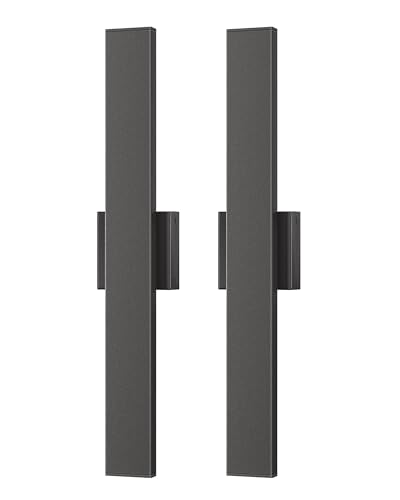 23.6" Modern Outdoor Wall Light (2 Count)