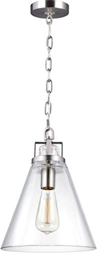 Generation Lighting P1370SN Frontage Glass Pendant Lighting