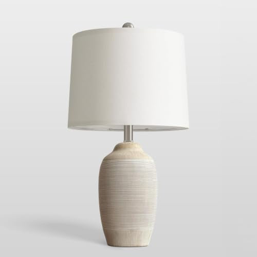 24.5" Vintage Ceramic Table Lamp Single
