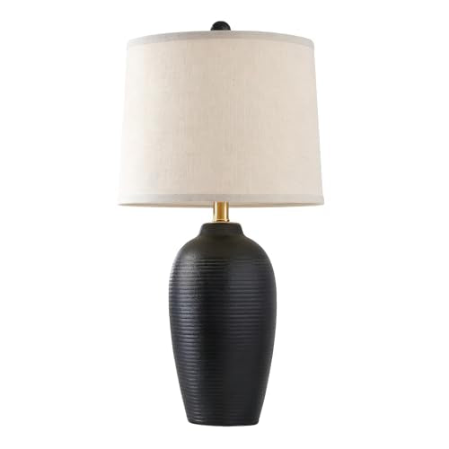 25" Retro Vintage Ceramic Table Lamp for Living Room Bedroom