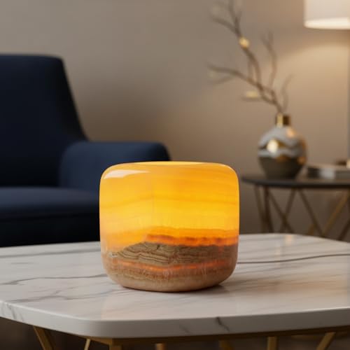 Marble Lamp Table Lamp Unique Stone Touch Lamp Pat Lamp Type