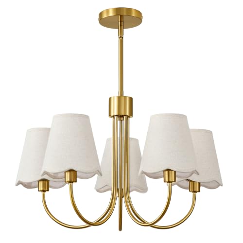 Modern Gold Chandelier 5 (Gold)