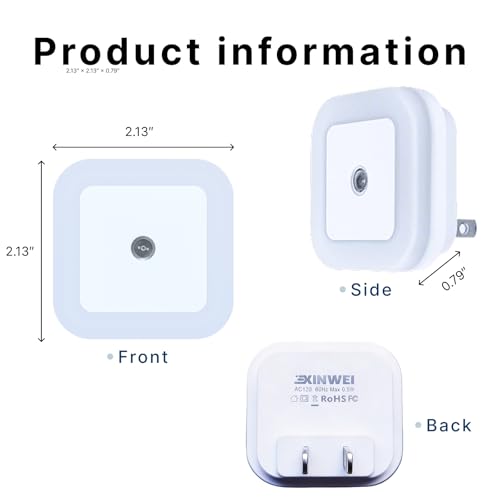 Night Lights Plug into Wall (6 Count)