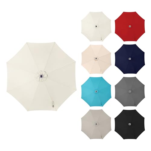 Solar Patio Umbrella with Centre Light