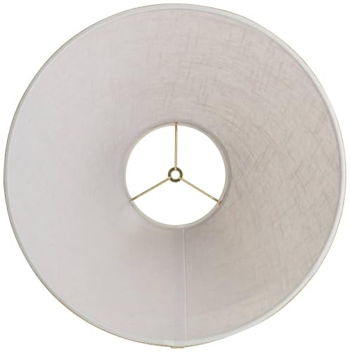 Pre Assembled Denni Fine Large Burlap Empire Shade 6x17x11.5