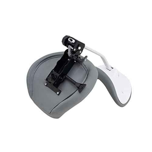 Saddle Stool Rolling Chair with Back Support