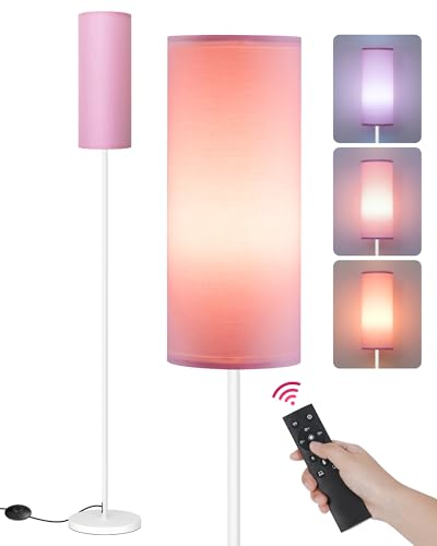 Dimmable Floor Lamps for Living Room with Remote and Foot Switch