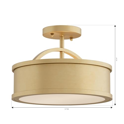 Wynn 12" 2 Light Semi