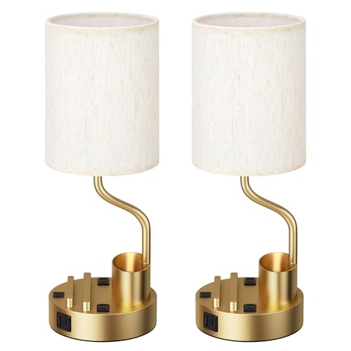 Bedside Lamps for Bedroom Set of 2 (2 Count)