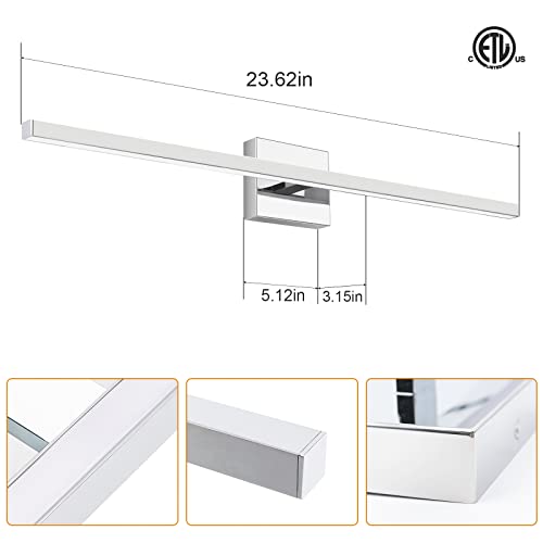 Modern Bathroom Vanity Light 31.5 inch
