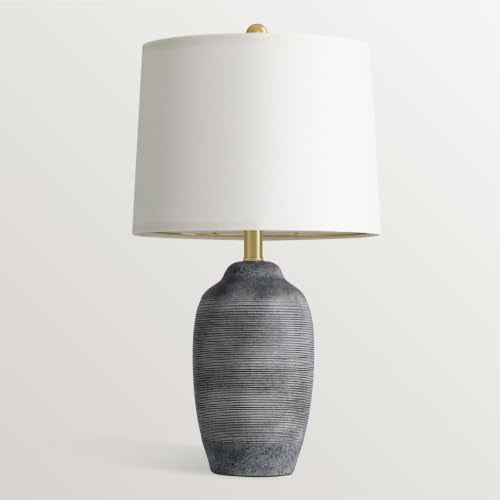 24.5" Vintage Ceramic Table Lamp Single