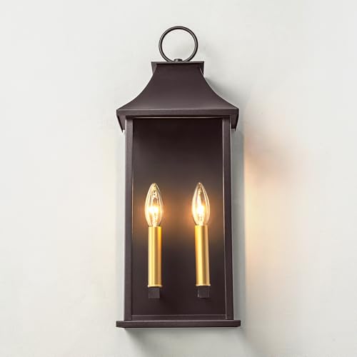 Oil Rubbed Bronze 20.6" Outdoor Wall Light