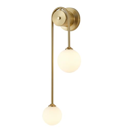 Golden Wall lamp Double Ball