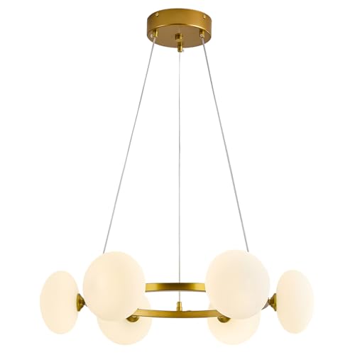 Modern Gold Chandelier