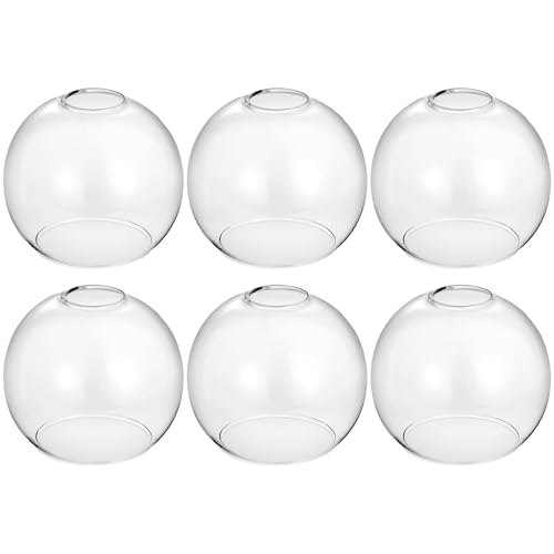 2 Pack Clear Glass Shades Covers (2 Count)