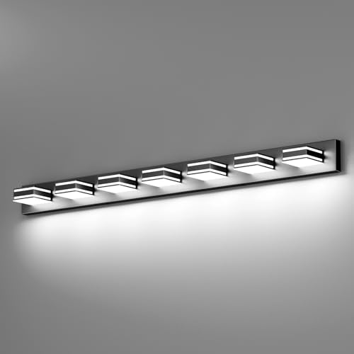 55inch Black Vanity Light for Bathroom 7 (7 Count)