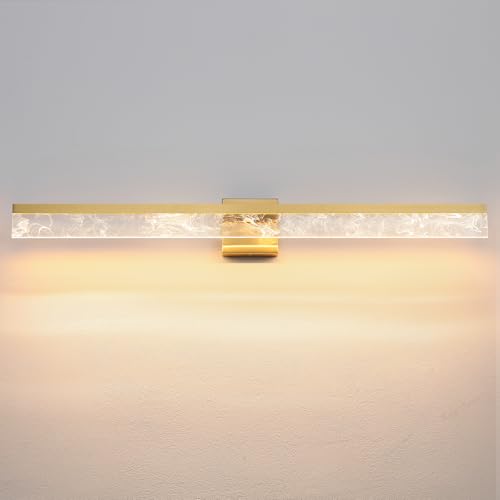 39 Inch Brushed Gold Vanity Light Fixture