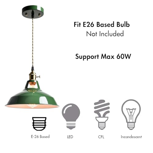 Macaron Green Pendant Lights Metal Barn Kitchen Island Pendant Light