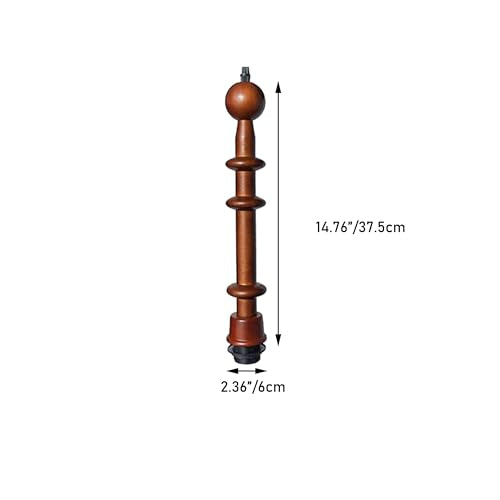 Handmade Walnut E26 Bulb Socket Adapter Kit Vintage Finish for Industrial Farmhouse Lighting Accessories Pendant Fixture DIY Decor Replacement