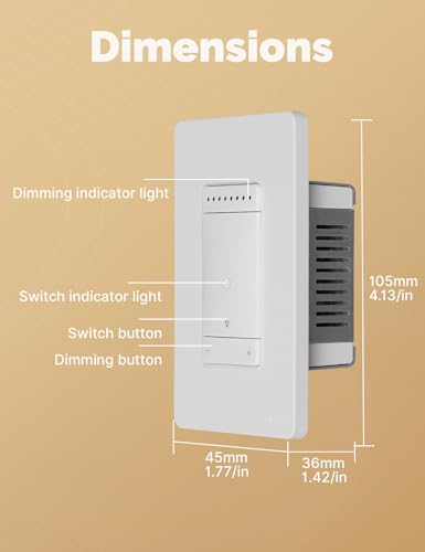 Star Ring WiFi Dimmer Light Switch