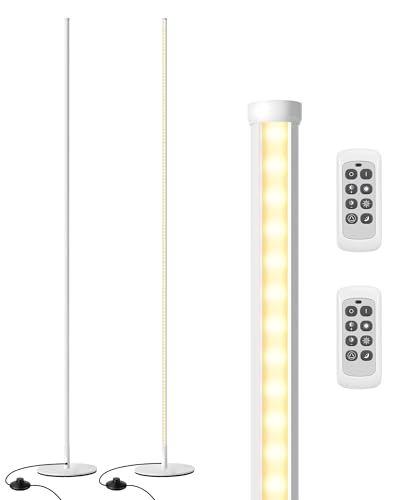 2 Pack 57.5” Floor Lamps with Remote (2 Count)