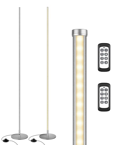 2 Pack 57.5” Corner Lamp with Remote (2 Count)
