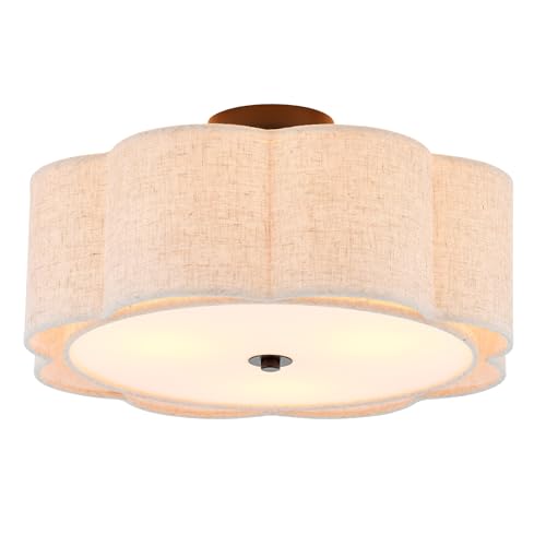 18" Large Semi Flush Mount Ceiling Light