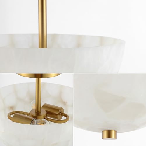Celine 2 Light Semi Flush Mount 11.88"
