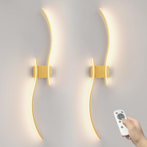 Battery Operated Wall Sconces Set of Two (2 Count)