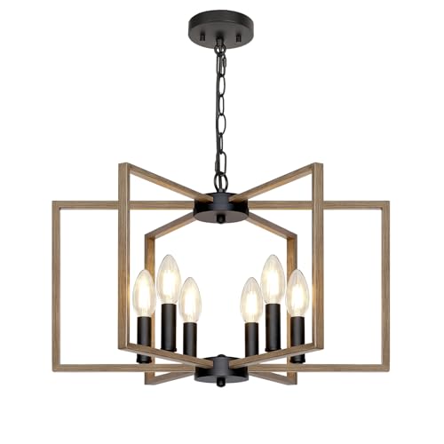 6 Light Farmhouse Chandelier