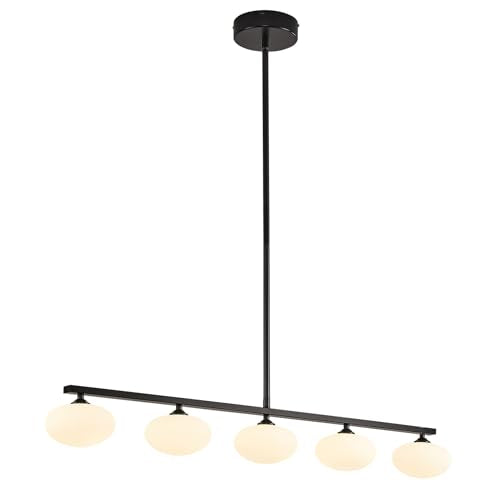Black Kitchen Island Light
