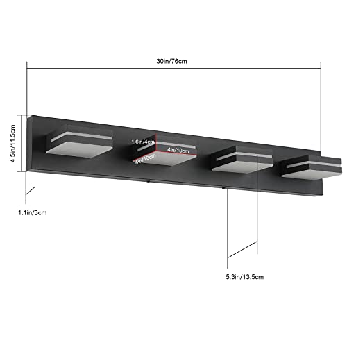LED Modern Bathroom Vanity Light Fixtures