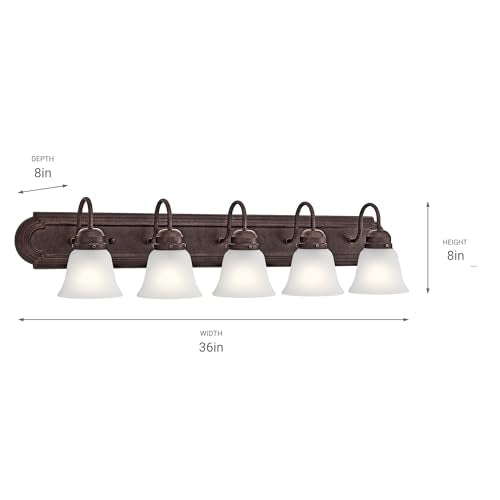 5 Light Bathroom Vanity Light