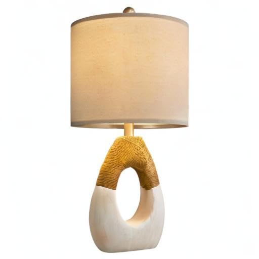 19” Boho Table Lamps Bedroom Living Room