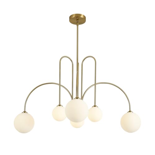 Gold Sputnik Chandelier