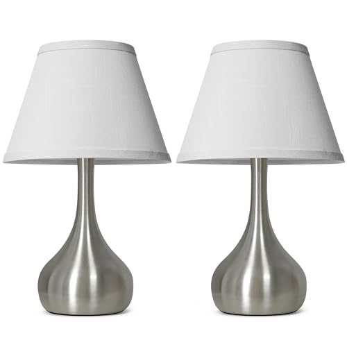 Touch Table Lamp for Bedroom Set of 2 (2 Count)