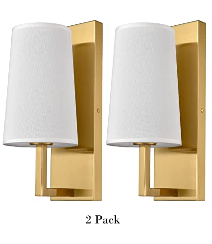 Mid Century Modern Gold Wall Sconces Set of 2 (2 Count)