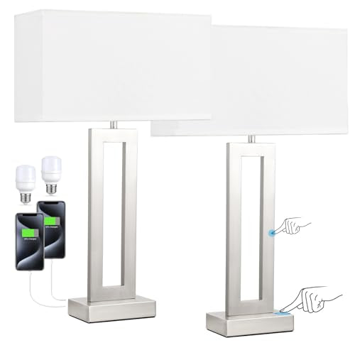 22" Tall Bedroom Lamps for Living Room
