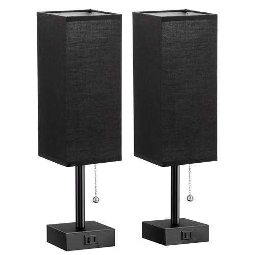 Bedside Lamp for Bedroom Set of 2 (2 Count)