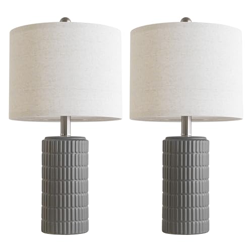 20.75'' Ceramic Small Table Lamps for Bedroom