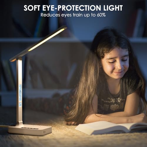 Desk Lamp with USB Charging Port