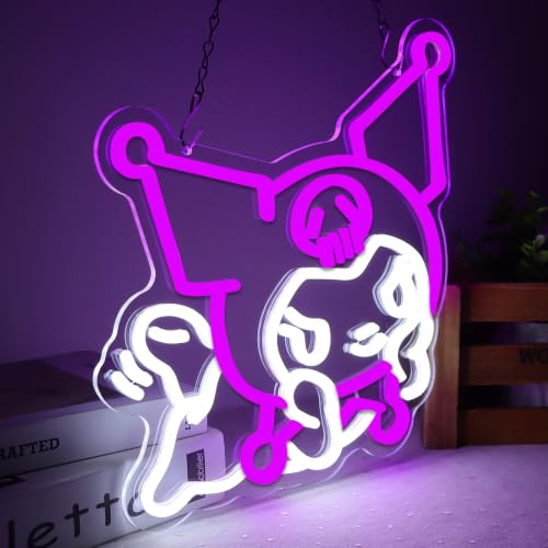 Anime Theme Cartoon LED Neon Sign for Wall Decor (Kurom)