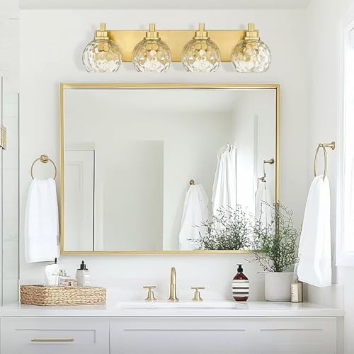 3 Pack Clear Hammered Globe Glass Shade (3 Count)