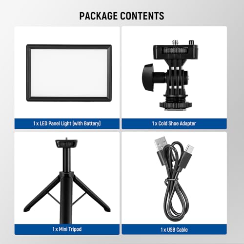9" LED Video Light Panel