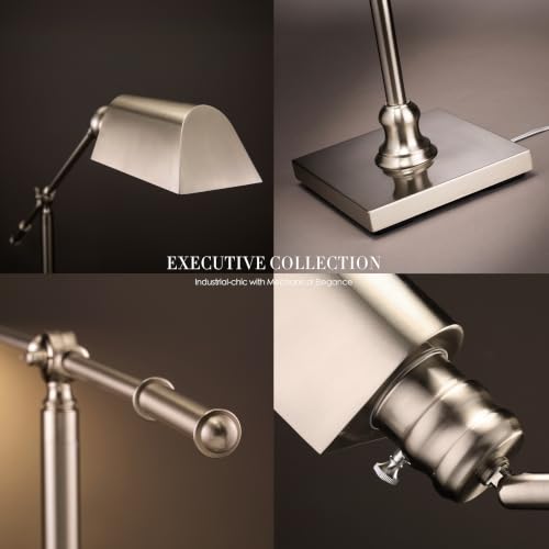 O’Bright Pharmacy Floor Lamp (Brushed Nickel)