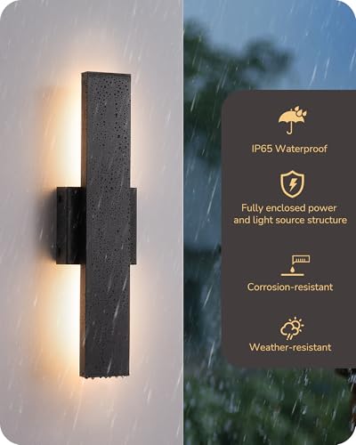 2 Pack LED Outdoor Wall Lights (32 Count)