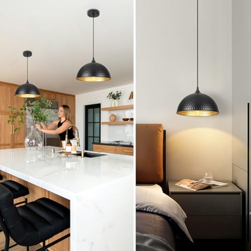 Black Pendant Lights Kitchen Island